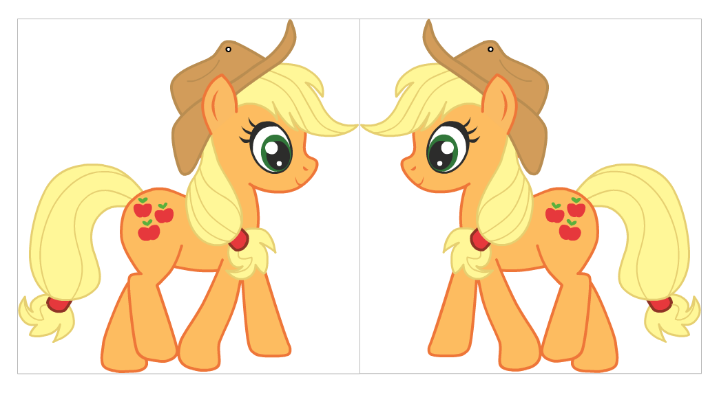 MLP: Apple Jack: Zawieszka na Choinkę w Kolorze