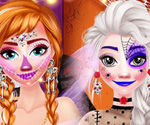 Frozen Sisters Halloween Party